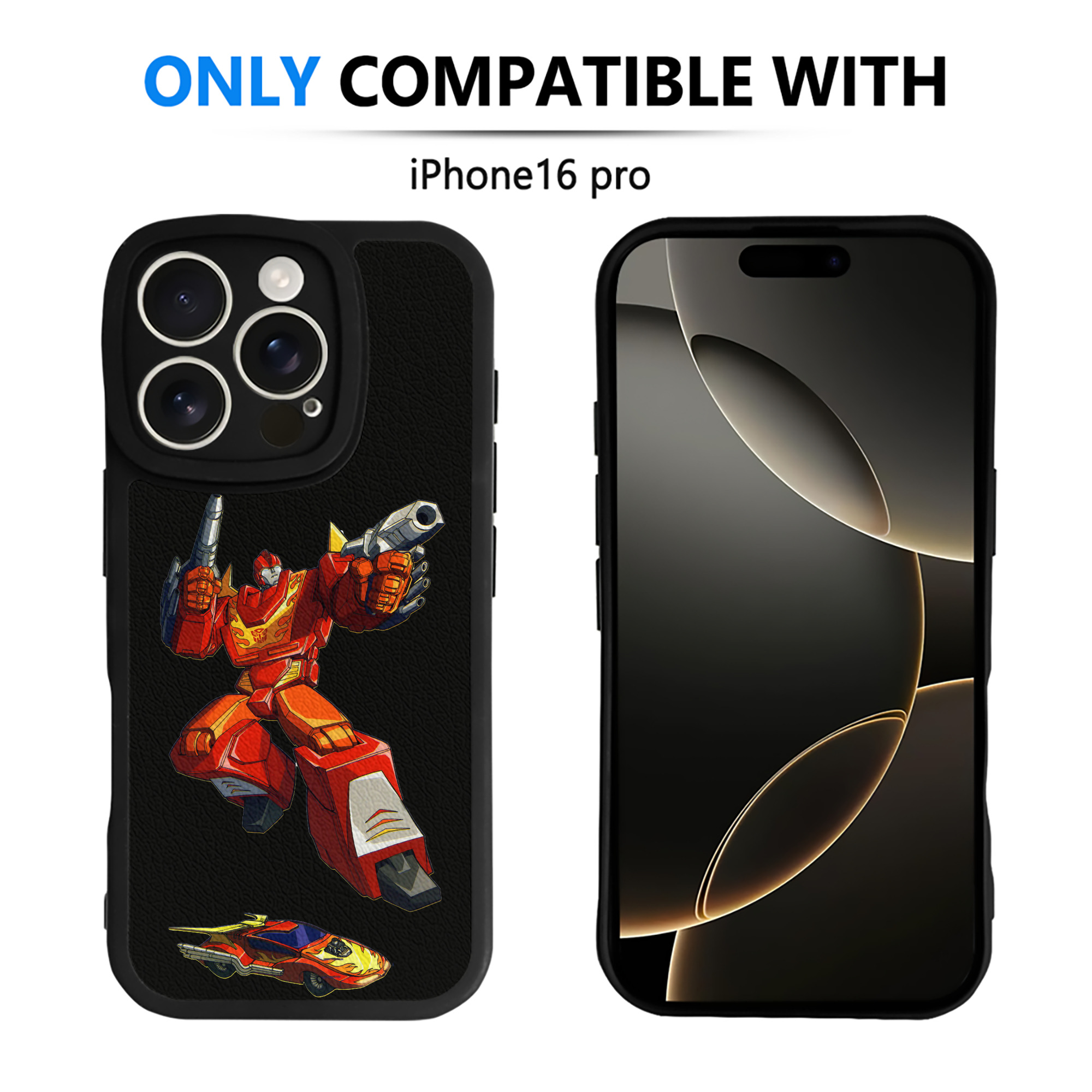 （画像用）  【iPhone 16シリーズ対応】シリコンスマホケース（レザー調） 材質：シリコン